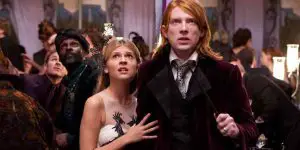 Bill y Fleur en su boda, Harry Potter