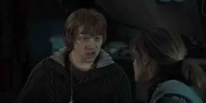 Ron pelea con Harry, franquicia de Harry Potter